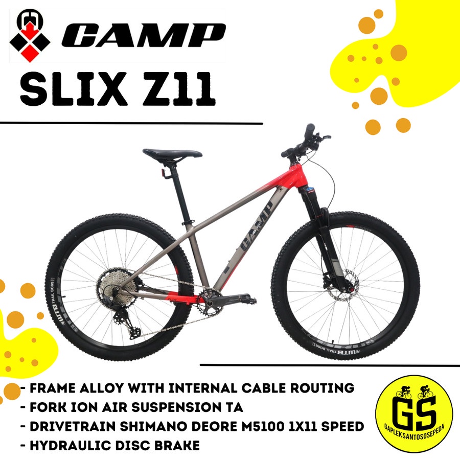 Sepeda Gunung MTB Camp Slix Z11 11 Speed