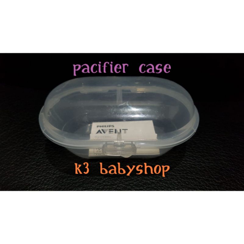 Tempat empeng bayi kotak penyimpanan dot bayi baby soother pacifier storage box kompeng anak avent original mika bisa disteril microwave k3 babymart