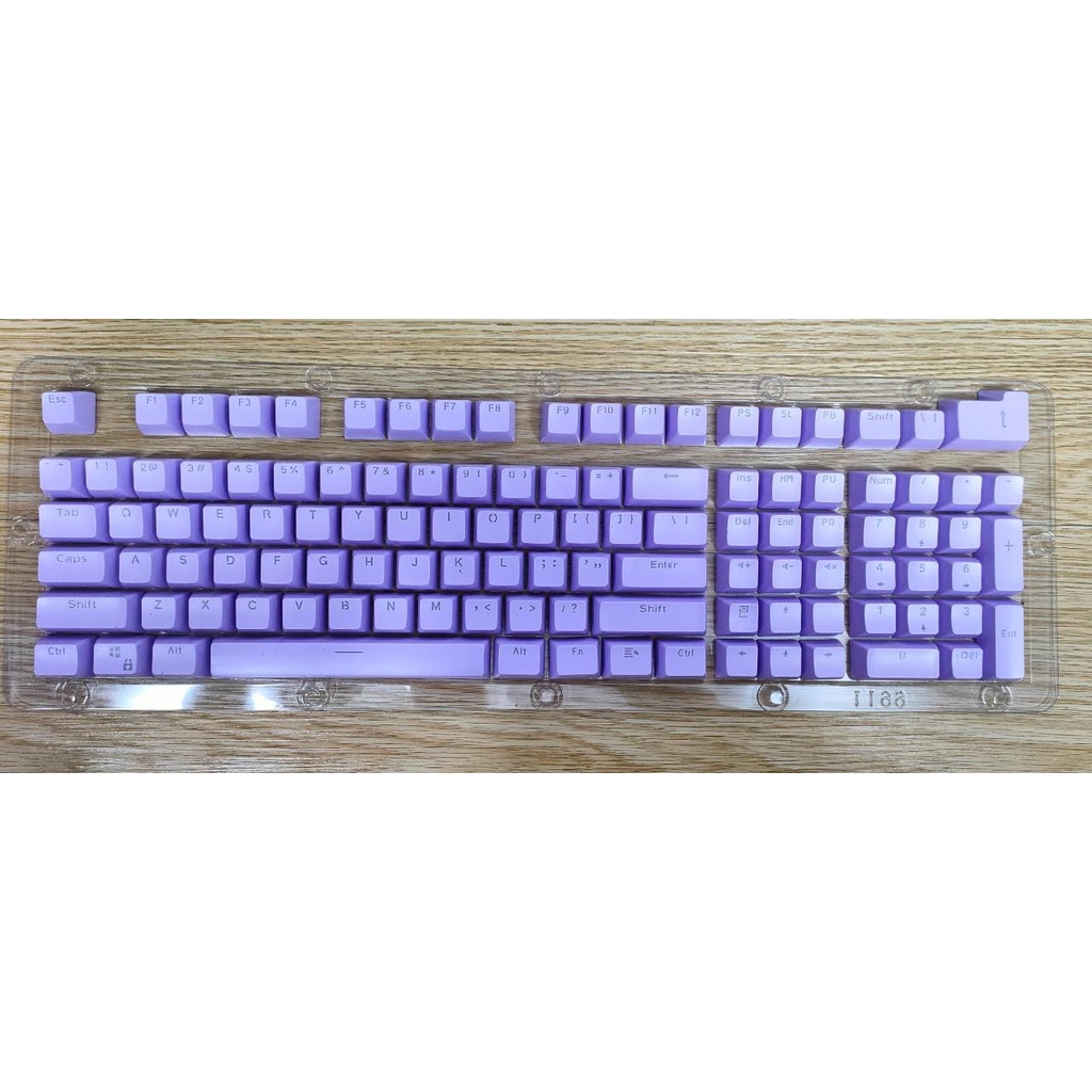 SA KEYCAPS SINGLE COLOR ABS Translucent LED ( 112 Keys )