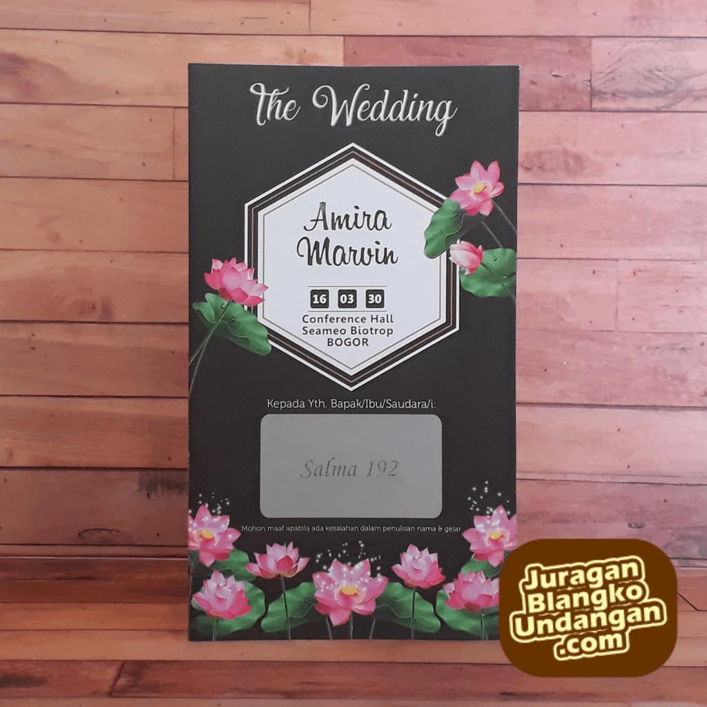 BLANGKO UNDANGAN PERNIKAHAN TERMURAH SALMA 192 - JURAGAN BLANGKO