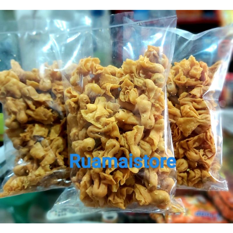 

(KILO) Pangsit Cumi Renyah 250 grams