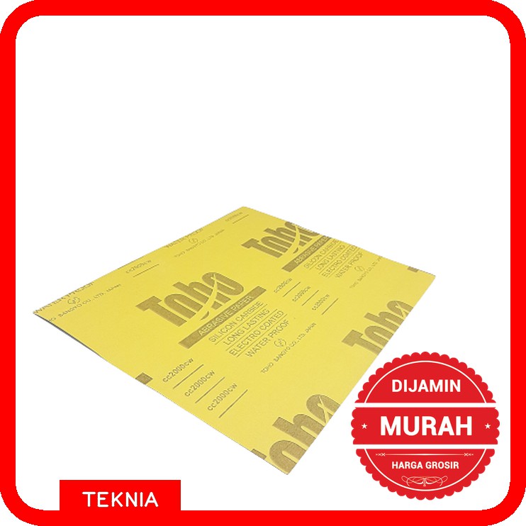 Amplas Toho 2000 Grit - Kertas Ampas Waterproof - Abrasive Paper