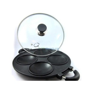 Panci Anti Lengket Tanpa Asap Gaya Korea Untuk Memanggang Nasi Da ET590 Minicakepan/ 4 Lubang