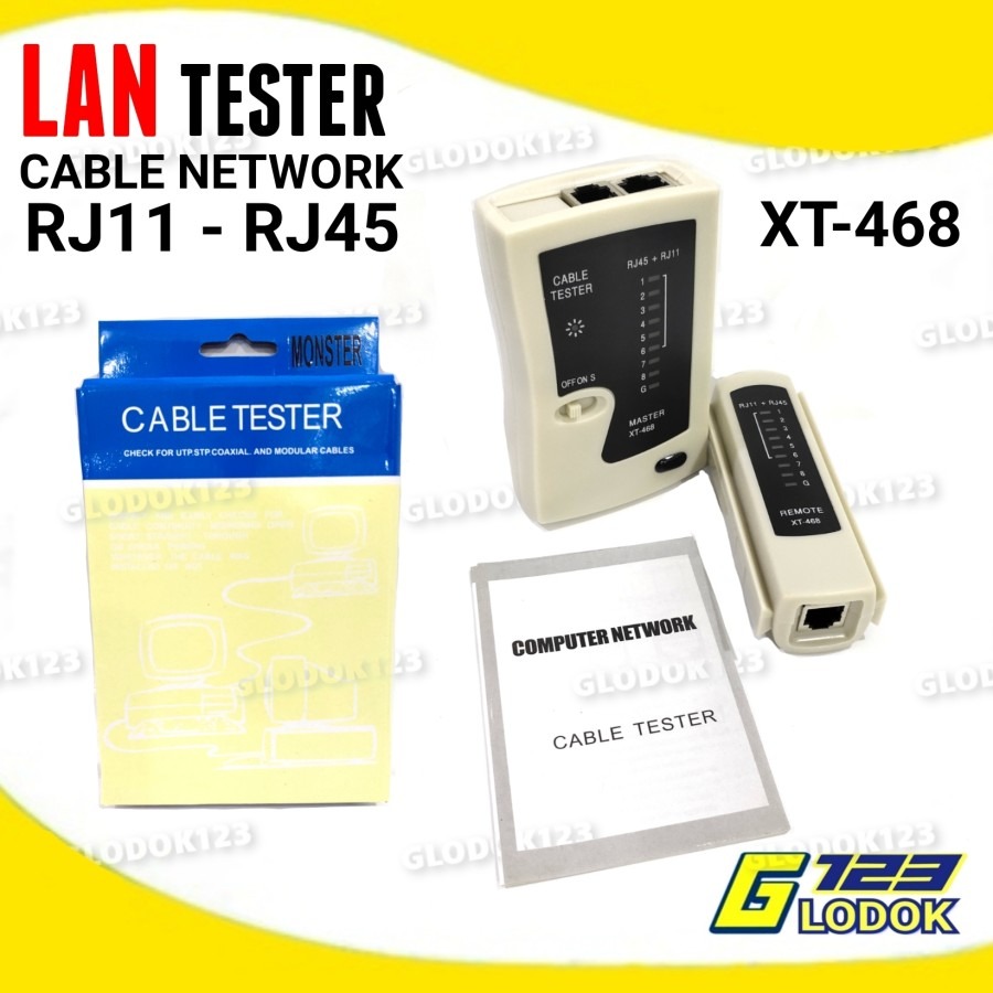 Test Kabel LAN Cable Tester Network RJ11 RJ45