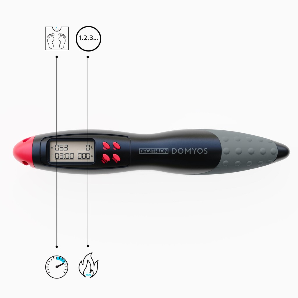 Decathlon Domyos Tali Skipping Digital Counter - 8313024