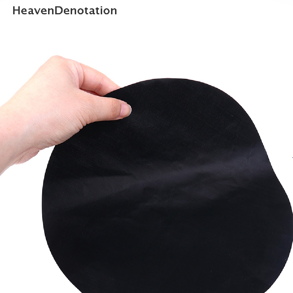 [HeavenDenotation] 1PC Round Non-stick Baking Mat Round Pan Pad BBQ Cooking Mat Fry Liner Sheet Pad