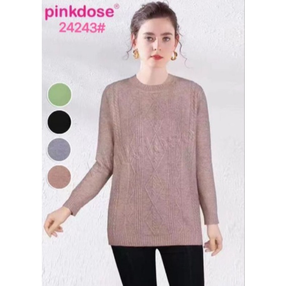 Atasan Rajut Import Premium Pinkdose
