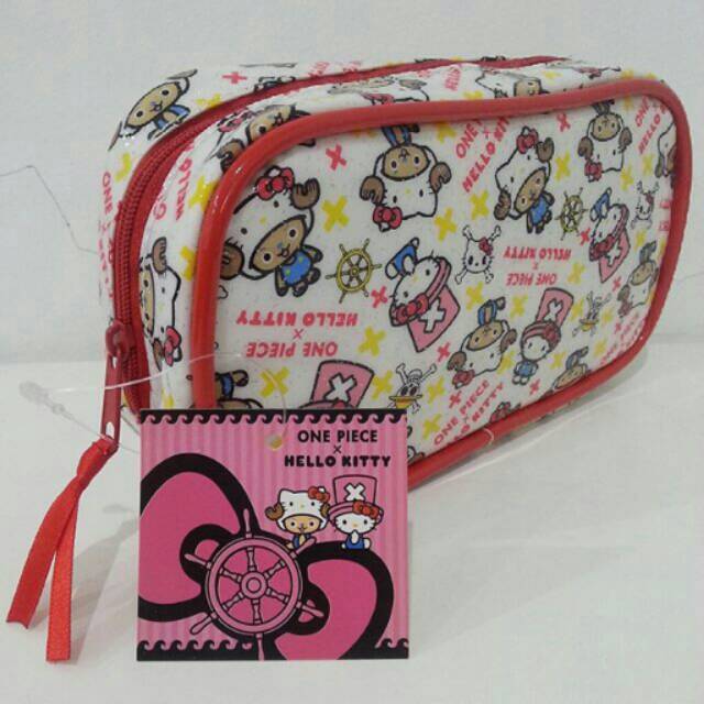 

Hello Kitty x One Piece Makeup Bag / Pencil Case