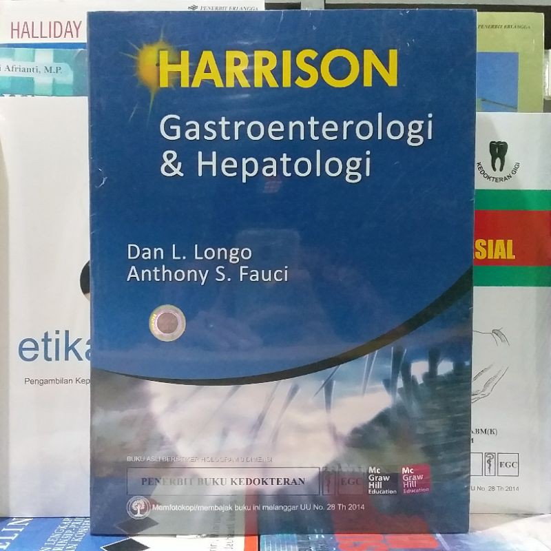 (ORIGINAL) BUKU HARRISON GASTROENTEROLOGI & HEPATOLOGI LONGO
