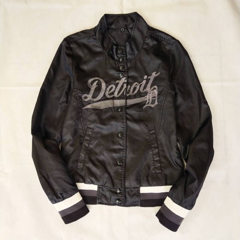 JAKET MLB DETROIT / JAKET MLB / JAKET BASEBALL / JAKET VARISTY / MLB SECOND / MLB ORIGINAL