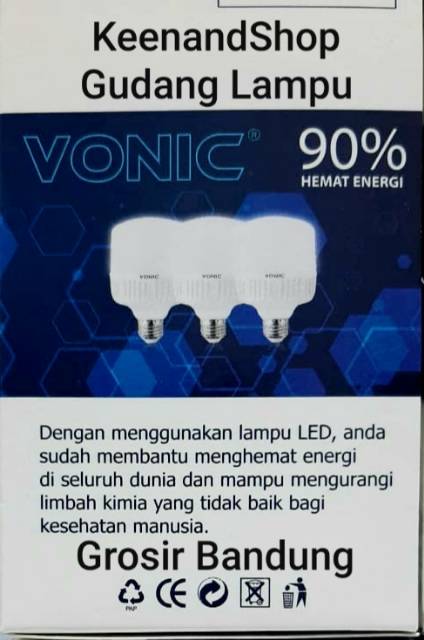 New Lampu LED 15 Watt Kapsul 90% Hemat Energi