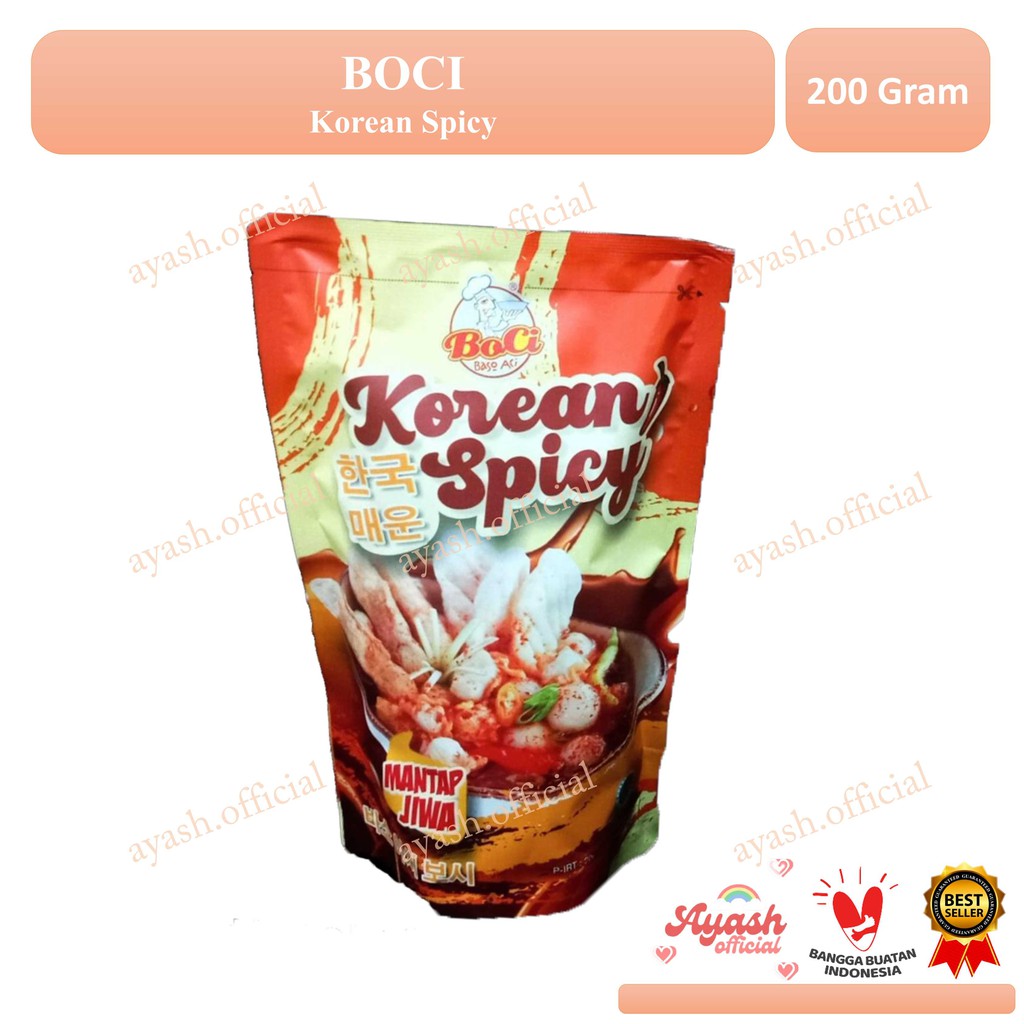 

BOCI KOREAN SPICY - Korean spicy mantap jiwa - baso aci korean