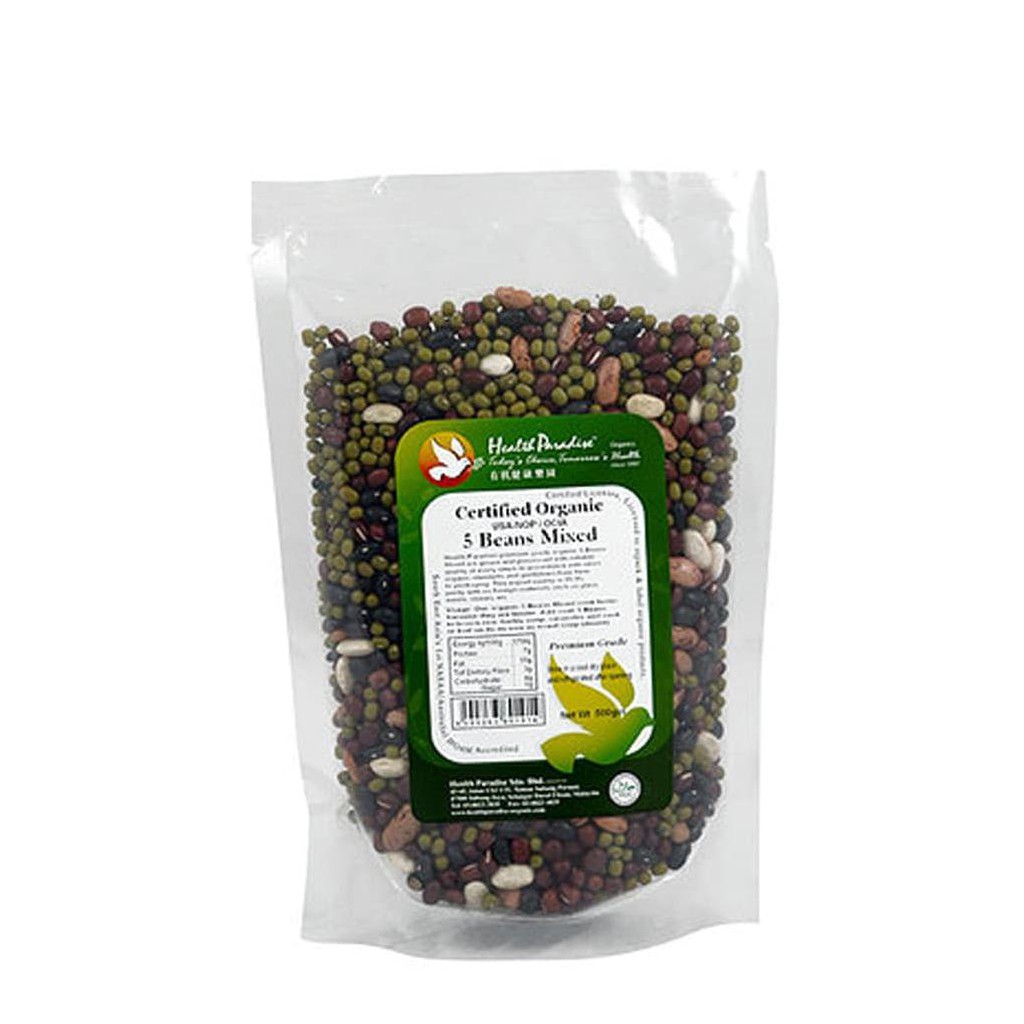 

Healthy Paradise, Organic 5 Mixed Beans 500gr