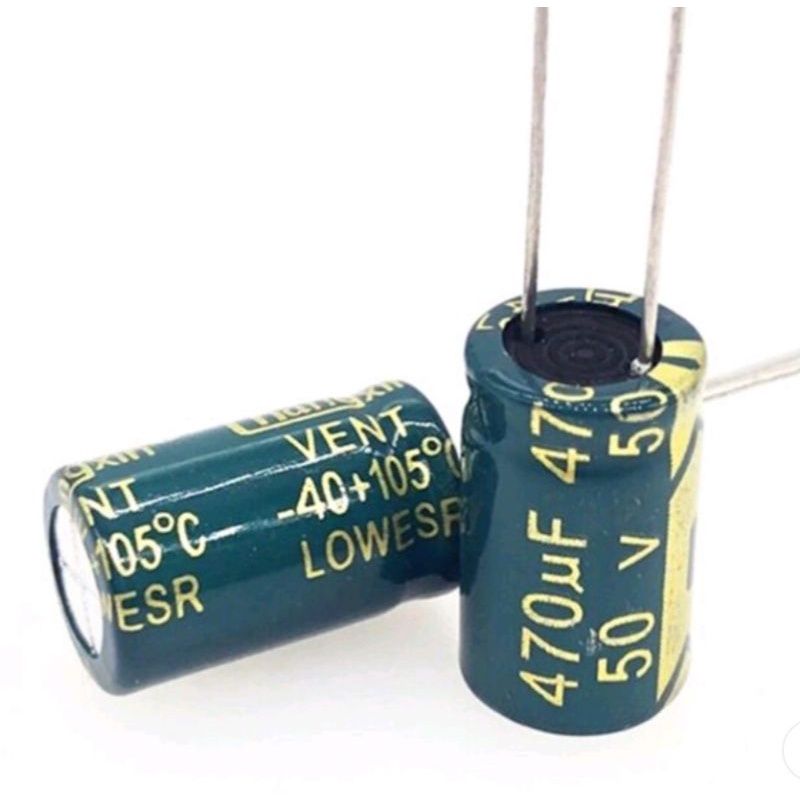 elco 470uf 50v original per 10 pcs