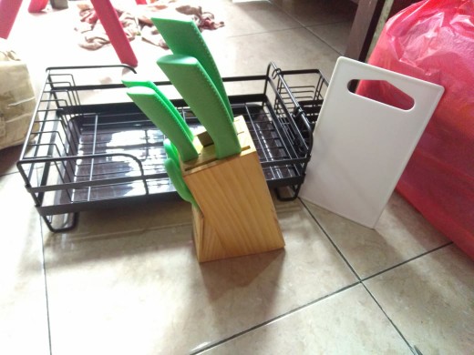 Pisau Set Warna Bistro Bo 1318