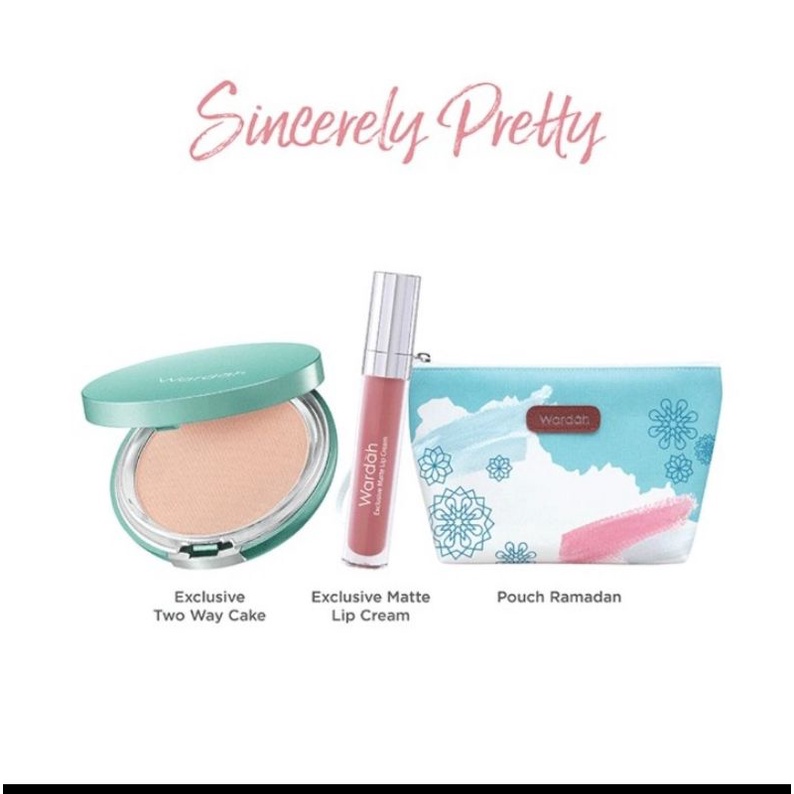 paket wardah bedak, lipstik