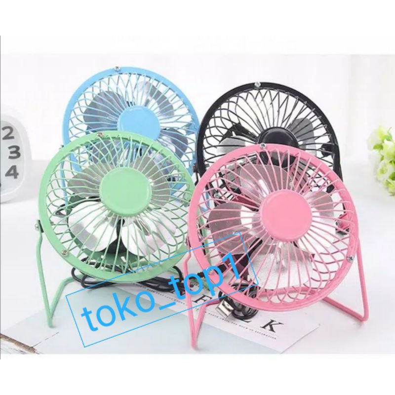 Kipas Angin USB Bahan Besi USB Mini Fan