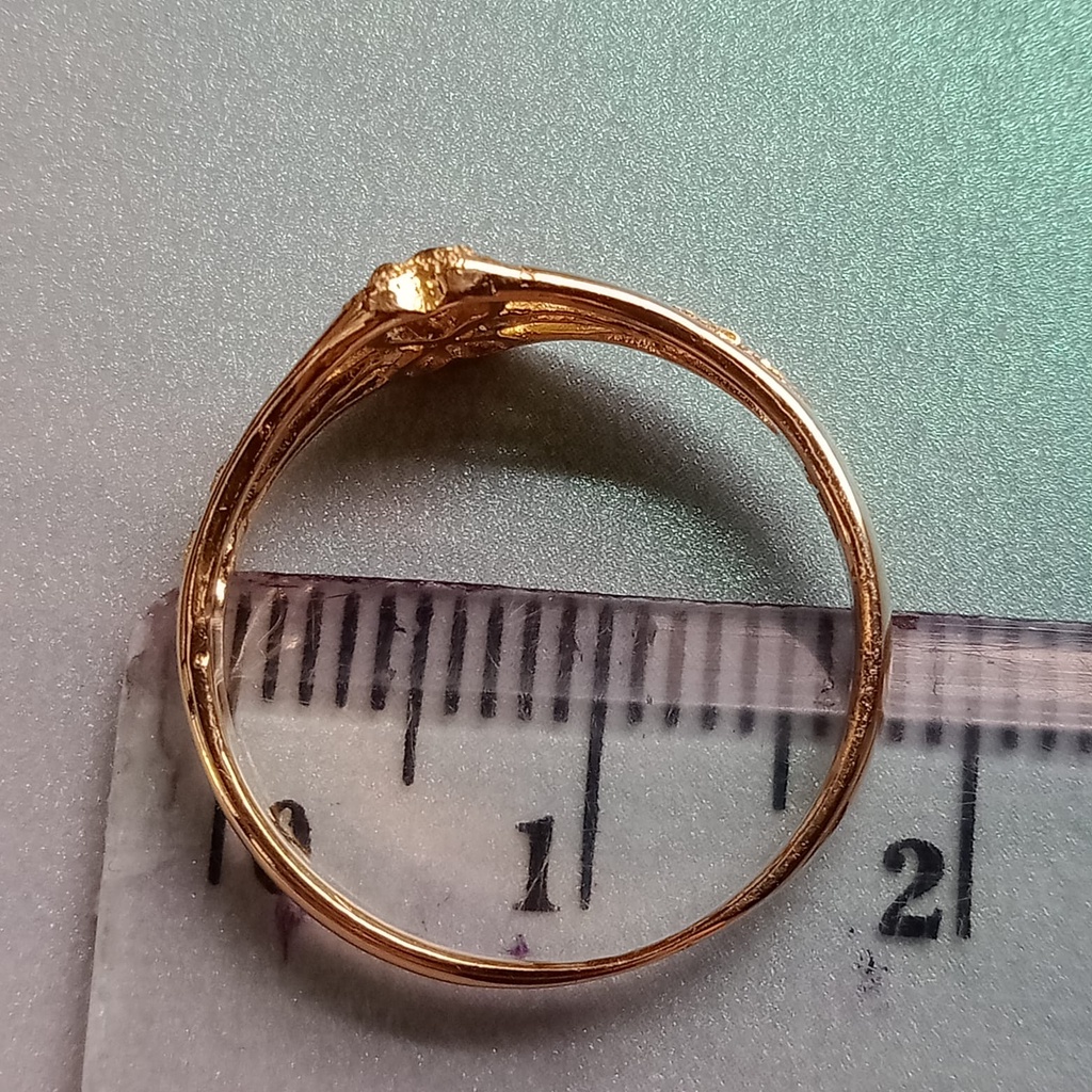 Cincin Emas 17K - 1.75 gr Kadar 750 - 466