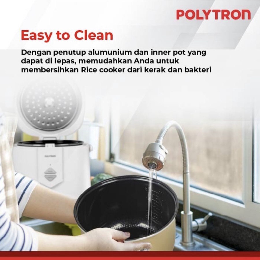 POLYTRON DONABE PRC 1201 - Rice Cooker 2 Liter