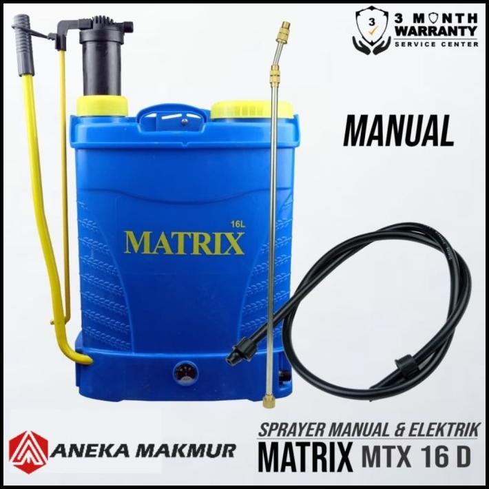 Matrix Sprayer Manual Dan Elektrik Mtx 16 D Electric