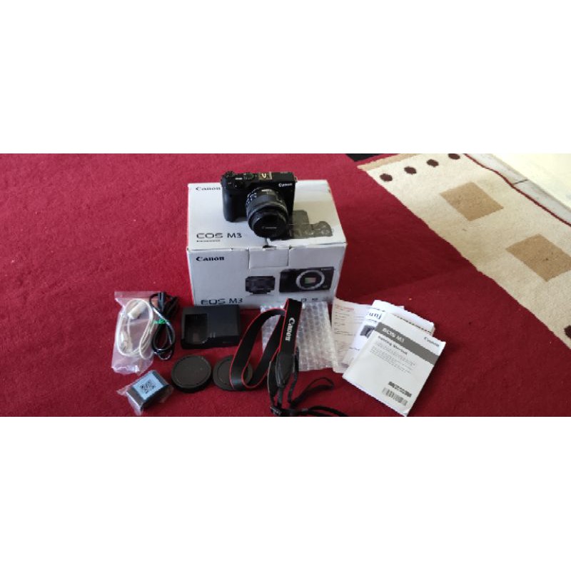 CANON M3 FULLSET BEKAS LIKENEW