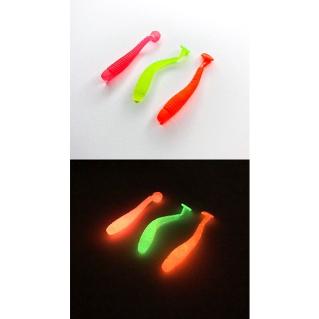 Softlure Padle 5CM Warna Stabilo Glow In The Dark