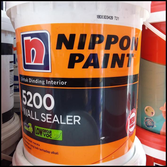 Jual Promo Cat Tembok Dasar Nippon Paint Wall Sealer Kemasan Kg Shopee Indonesia