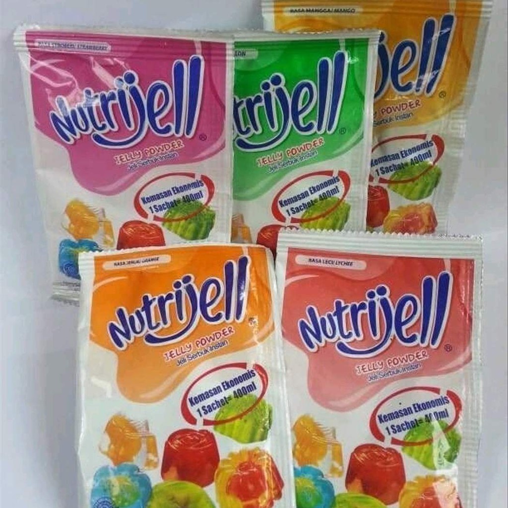 

Nutrijell 15 Gram (Rasa Buah & Coklat) / Nutrijel Jelly