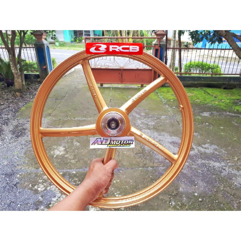 VELG RCB VELG DEPAN RCB UK120 PNP HEREX atau VELG RACINGBOY DEPAN PNP Honda