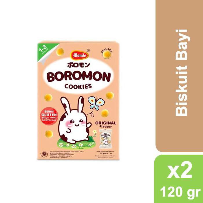 

LHF Monde Boromon Cookies 120 gr x 2 pcsKodeeC9L7
