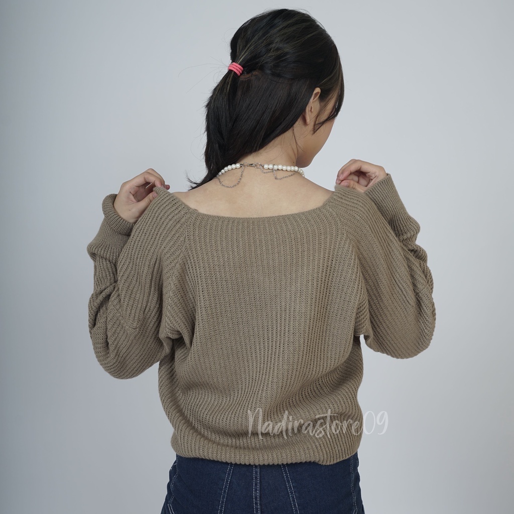 Nadira Sweater Top Premium Knit