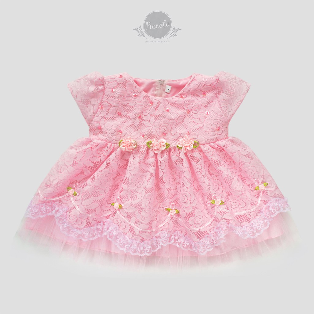 BB52P Baby Dress Baju Pesta Anak Bayi Newborn Perempuan ...