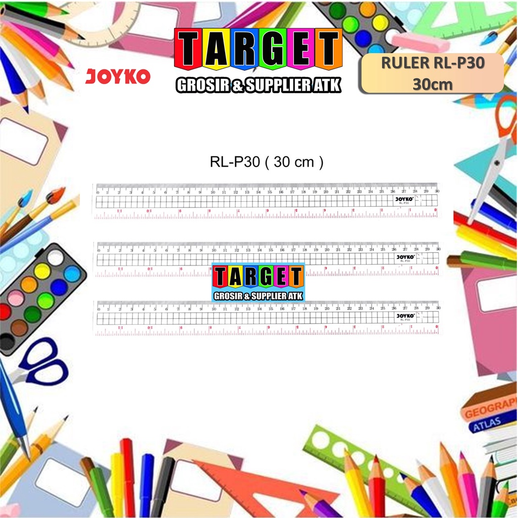 

PENGGARIS JOYKO 30CM RL-P30 / JOYKO PENGGARIS / RL-P30