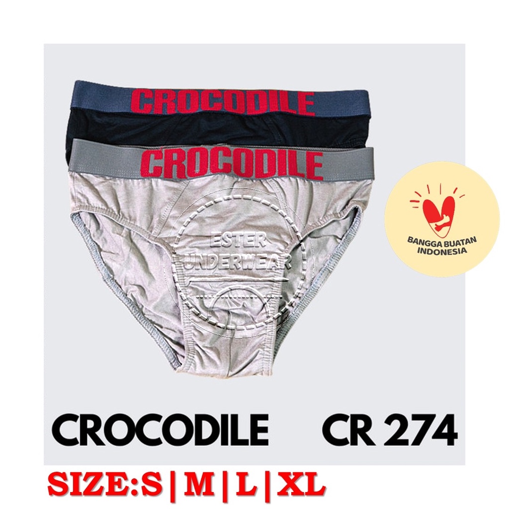 Celana Dalam Pria CROCODILE CR 274 ISI-2 PCS