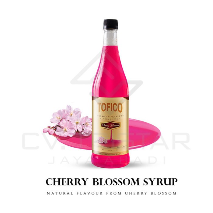 

Tofico Cherry Blossom syrup Natural Flavour 1 liter