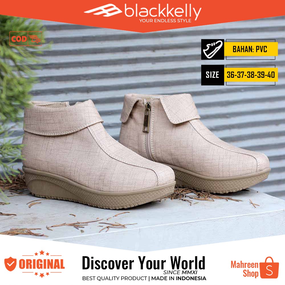 Sepatu Wanita Sepatu Boots Wanita Original Blackkelly | BCL 523