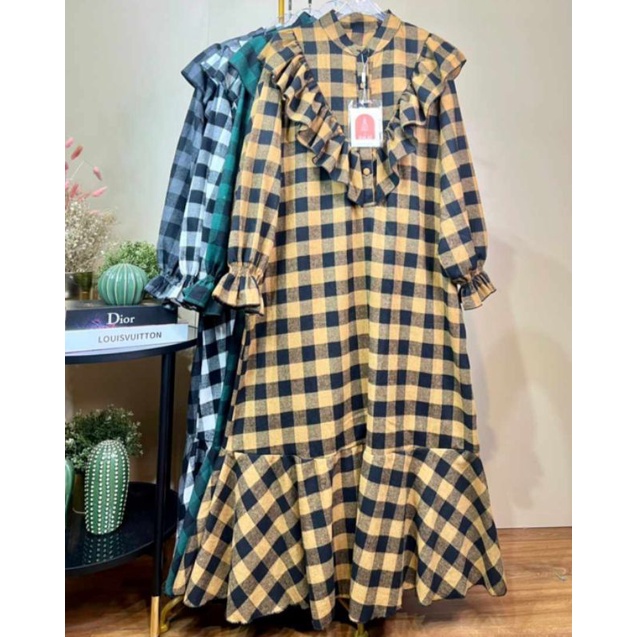 Gamis Flanel 01 Import ORI by DUSK DSK