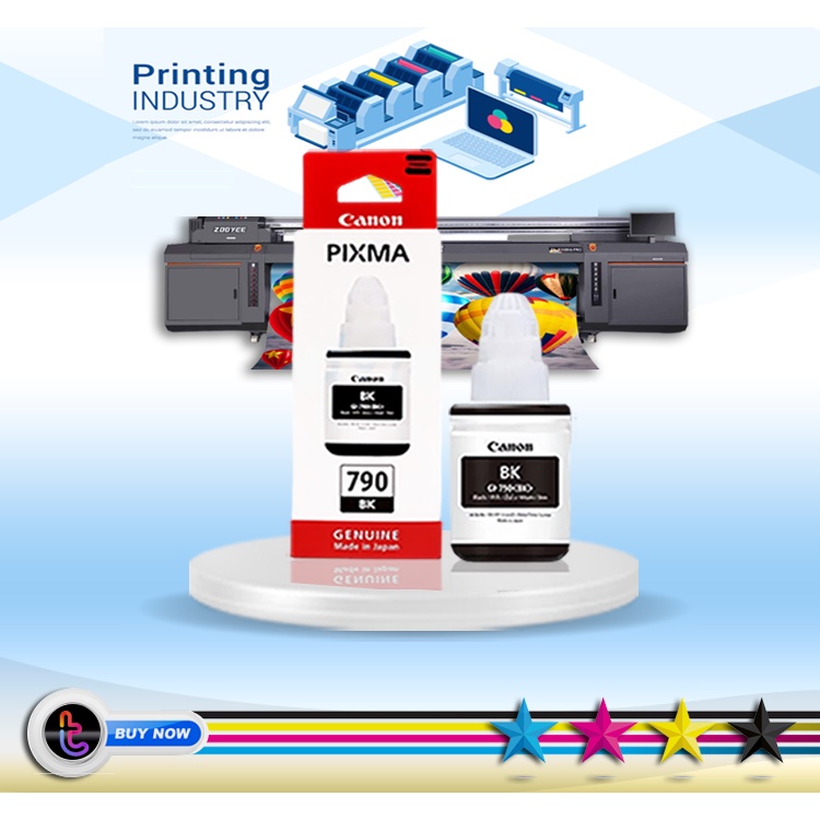 Tinta printer canon pixma 790 BLACK SERIES G1010 G2010 G1000 G2000 G3000 G4000 G3010 G4010