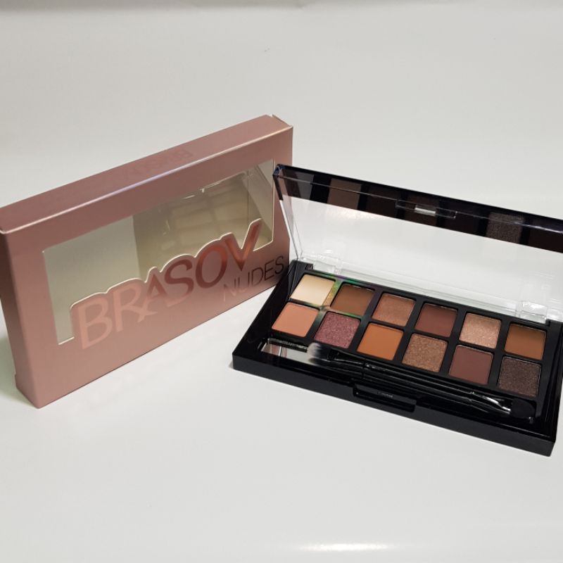 Brasov Eye Shadow Nude  Color 12 Warna