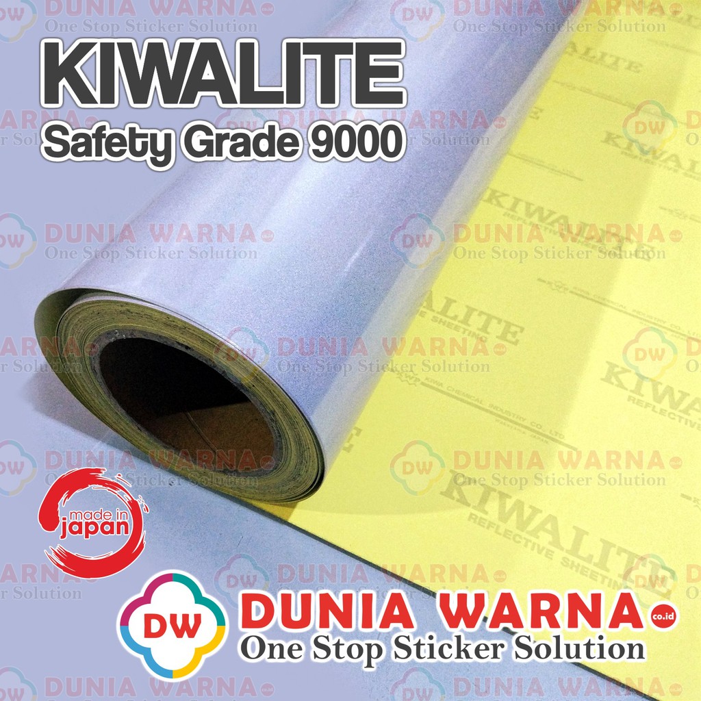 Jual Per Meter Kiwalite Safety Grade Reflective Sticker Scotchlite Mata Kucing Cm