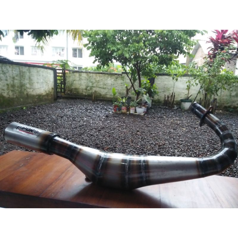 Knalpot Rx King Kolong Kupang Plat Karat Garing Kemrincing