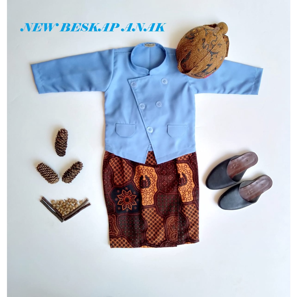 Beskap Anak Unik/Baju Adat Jawa/Setelan Anak