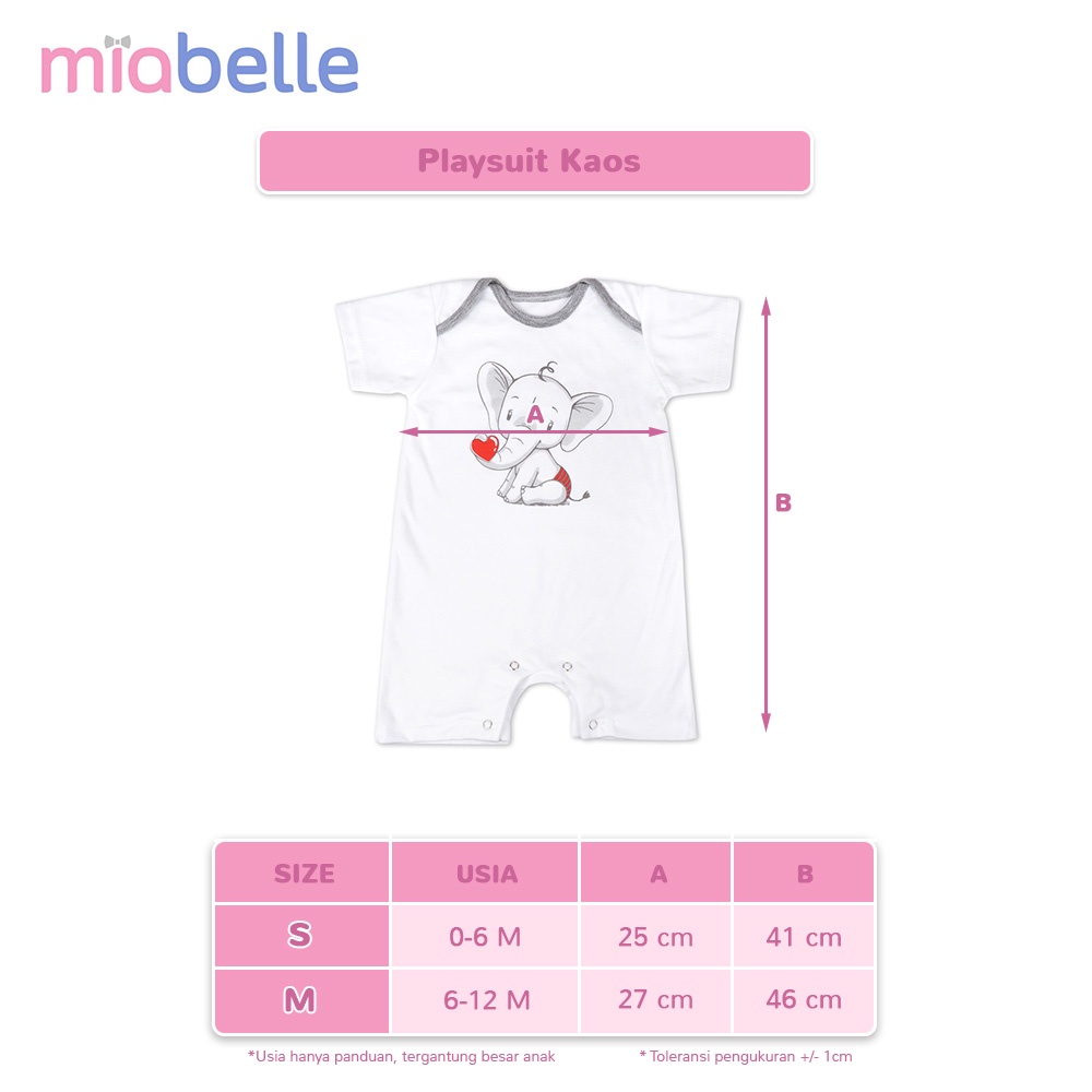 Miabelle Playsuit SG - Romper Bayi