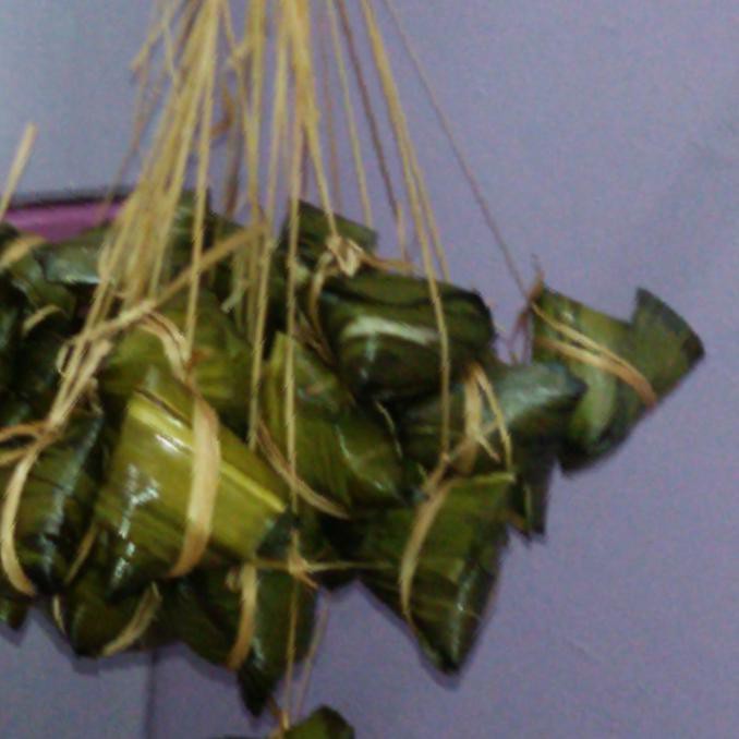 

As470Z Bacang (Nyukcung) Khas Bangka, Isi Daging Ayam Cincang (Gosend Only) Sazz