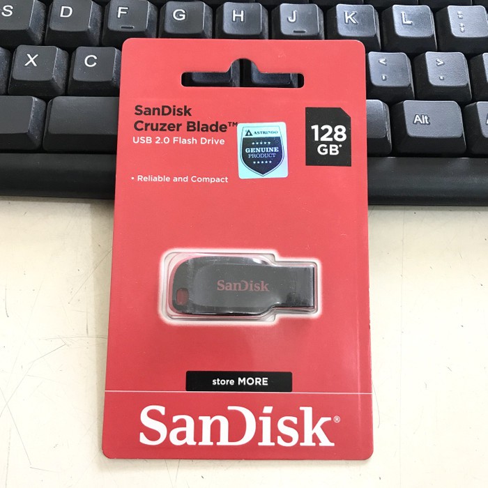 Flashdisk Sandisk Cruzer Blade 128GB