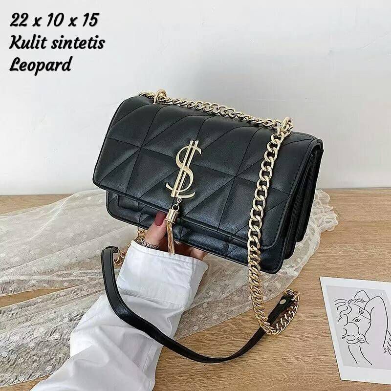 Tas Selempang Kulit Wanita Diamond