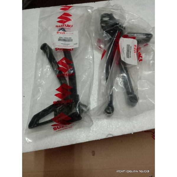 DUDUKAN STEP FOOTSTEP BELAKANG KIRI KANAN GSXR 150 GSX ORI ORIGINAL SGP100