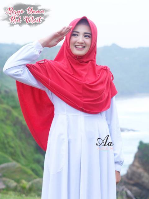 Bergo umma original aden hijab