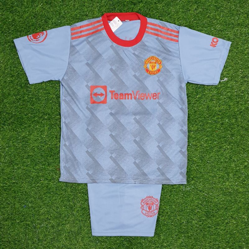 baju bola setelan anak2 usia 4sampai 6tahun