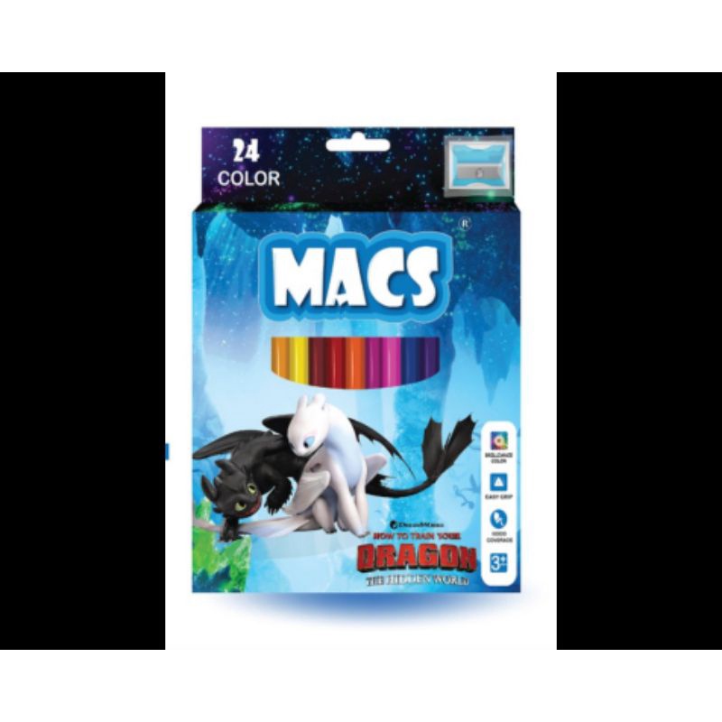 

Pensil Warna Macs 24 Warna